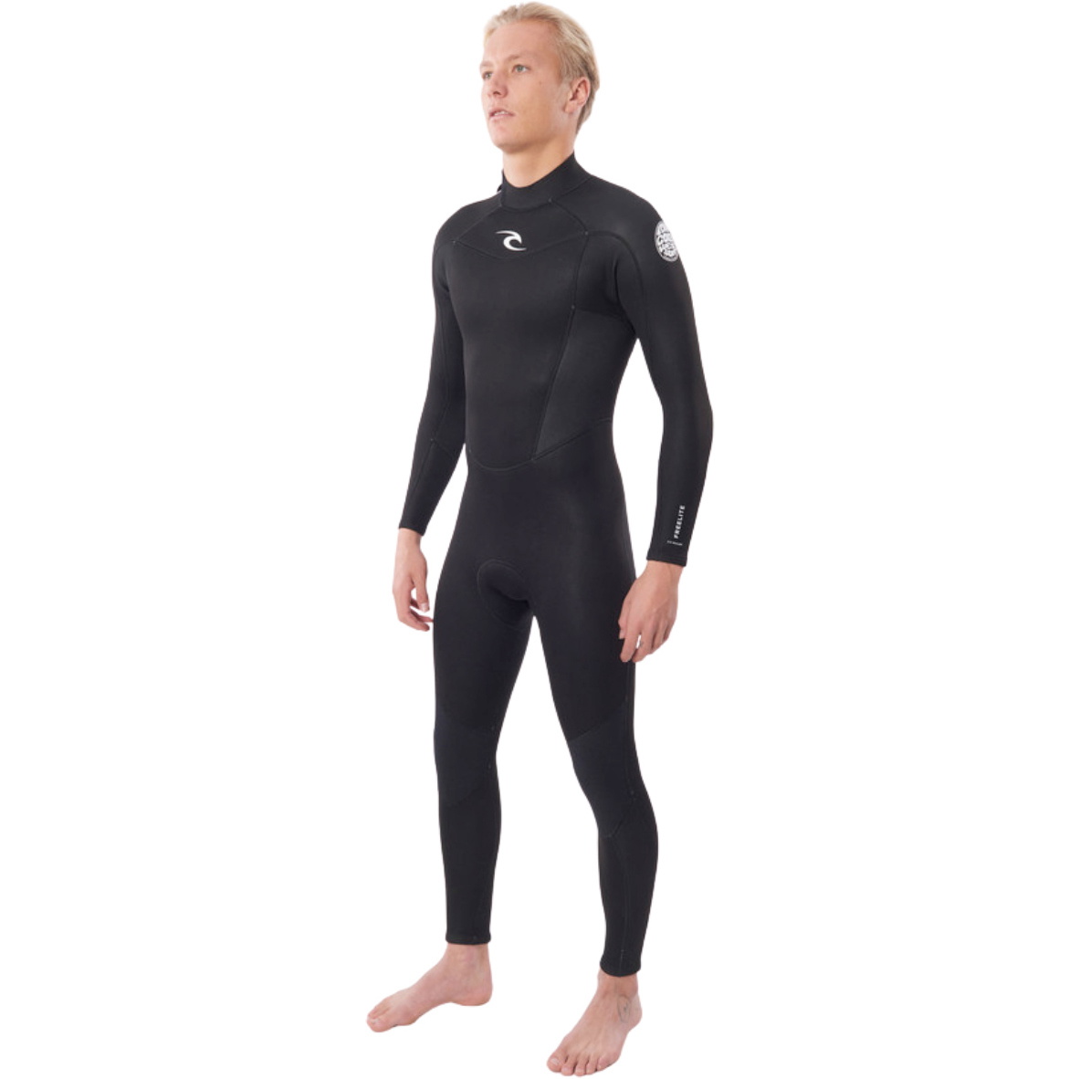 Rip Curl Männer Freelite 3/2mm Rückenreißverschluss Neoprenanzug 119MFS - Black